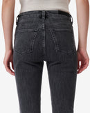 Jean Slim Délavé Galloway - Black/Dark Grey