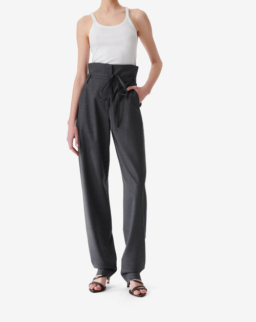 Pantalon De Tailleur Hopie - Grey