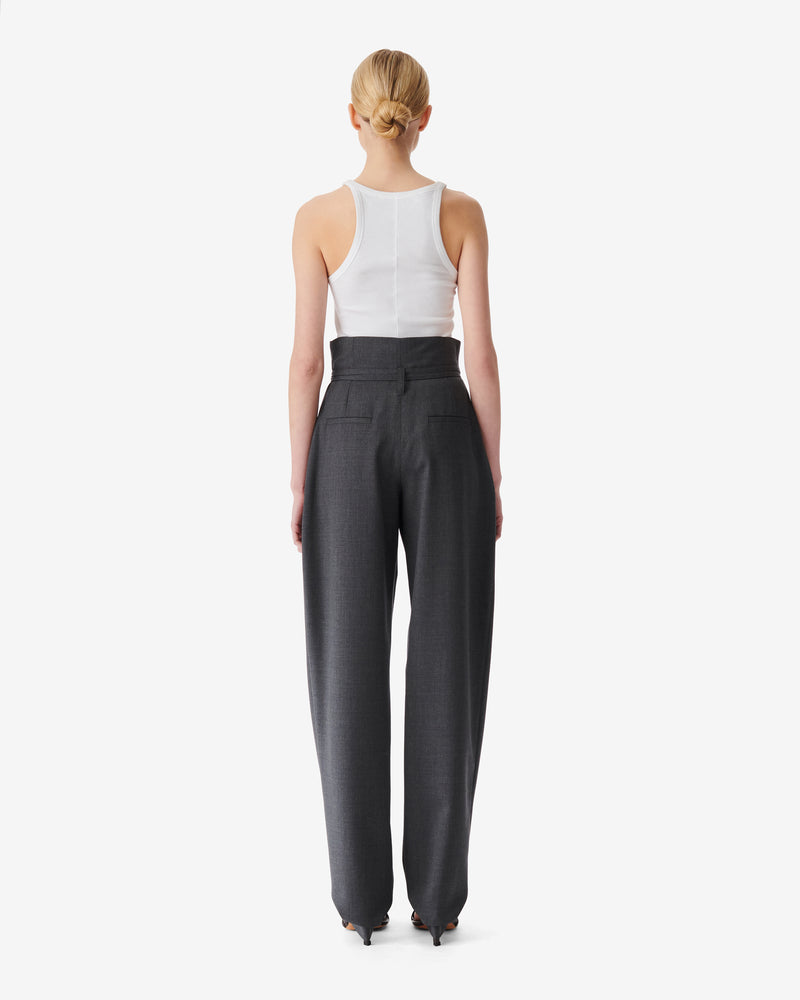 Pantalon De Tailleur Hopie - Grey