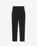 High Waisted Motel Pants - Black