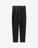 Pantalon En Cuir Stara - Black