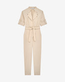Combipantalon Ceinturé Oriane - Cream