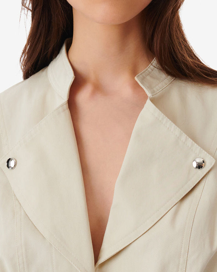 Combipantalon Ceinturé Oriane - Cream