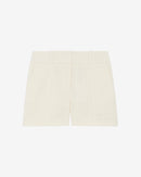 Short En Tweed Lurex Allison - Ecru
