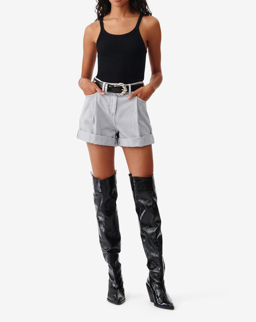 Short Moca - Light Grey