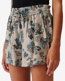 Short Imprimé Avec Liens Sival - Beige Multico