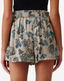 Short Imprimé Avec Liens Sival - Beige Multico