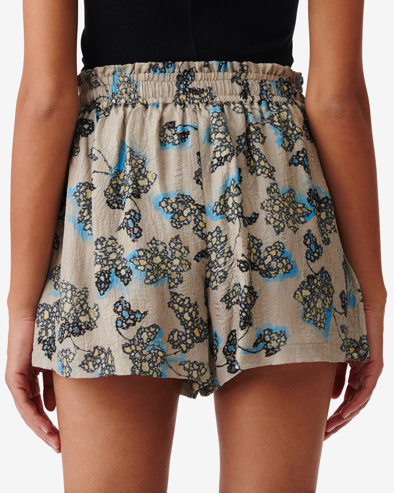 Short Imprimé Avec Liens Sival - Beige Multico