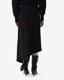 Jupe Longue Asymétrique Jelena - Black