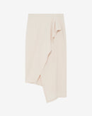 Jupe Longue Asymétrique Jelena - Ecru