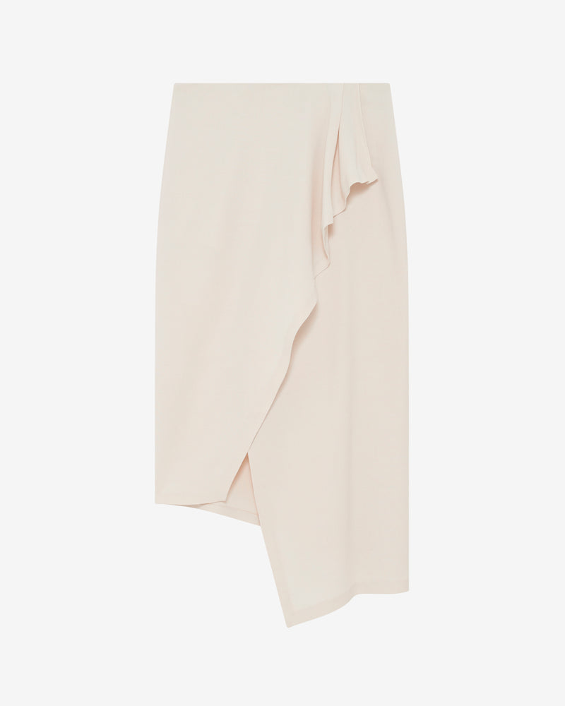 Jupe Longue Asymétrique Jelena - Ecru