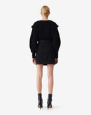 Jupe Courte En Jean Délavé Kavala - Black Stone