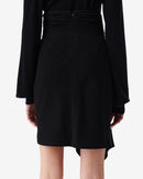 Jupe Courte Asymétrique Kemil - Black