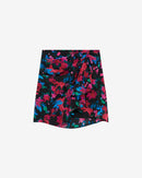 Jupe Imprimée À Volants Melissa - Black Multico