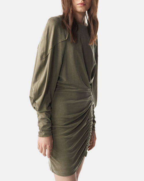 Robe Ajustée Elody - Light Khaki - Femme