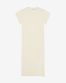 Robe T-Shirt À Fente Litonya - Cloudy White