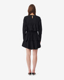 Robe Courte À Volants Micha - Black