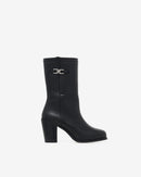 Bottines En Cuir Aika - Black