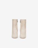 Bottines En Cuir Davy Match Suede - Beige