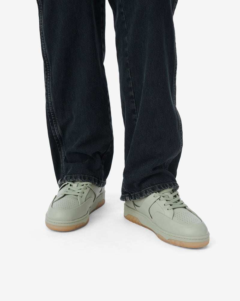 Sneakers En Cuir Alex - Sage Green