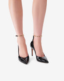 Escarpins En Cuir À Brides Eskio - Black