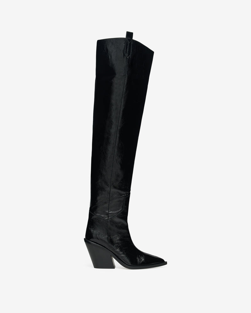Bottes En Cuir Mazolac - Black