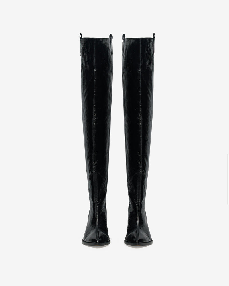 Bottes En Cuir Mazolac - Black