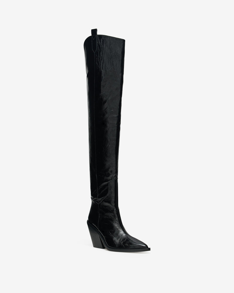 Bottes En Cuir Mazolac - Black