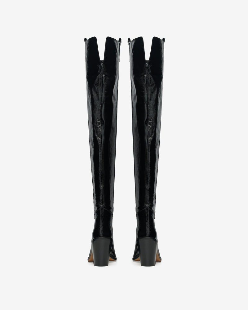 Bottes En Cuir Mazolac - Black