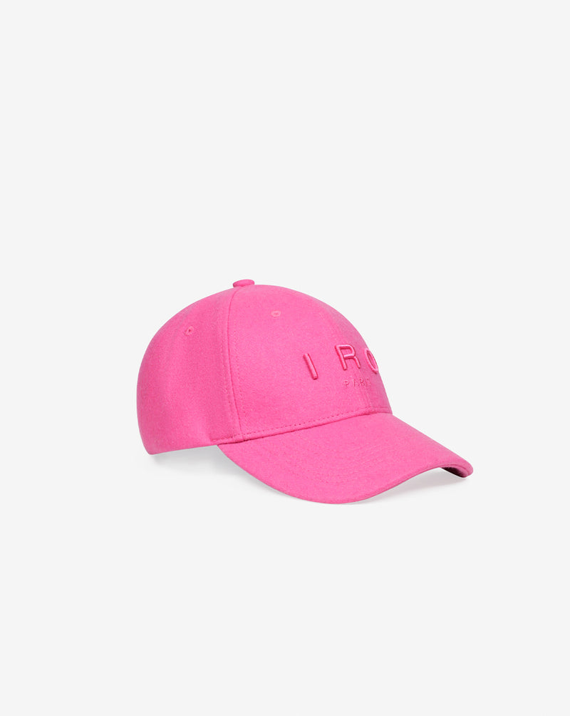 Casquette Brodée Greb Felt - Fushia