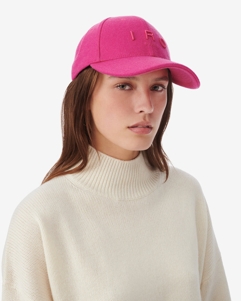 Casquette Brodée Greb Felt - Fushia