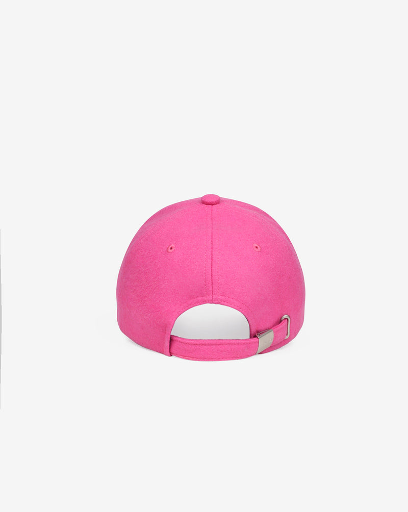 Casquette Brodée Greb Felt - Fushia
