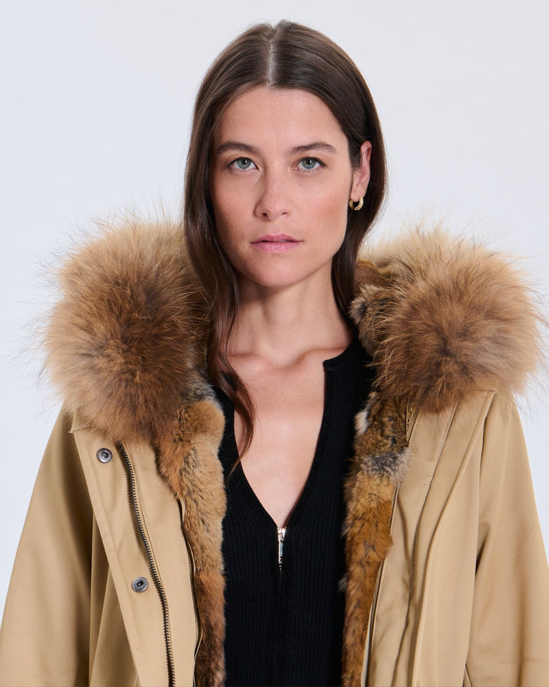 Parka Piria beige_2