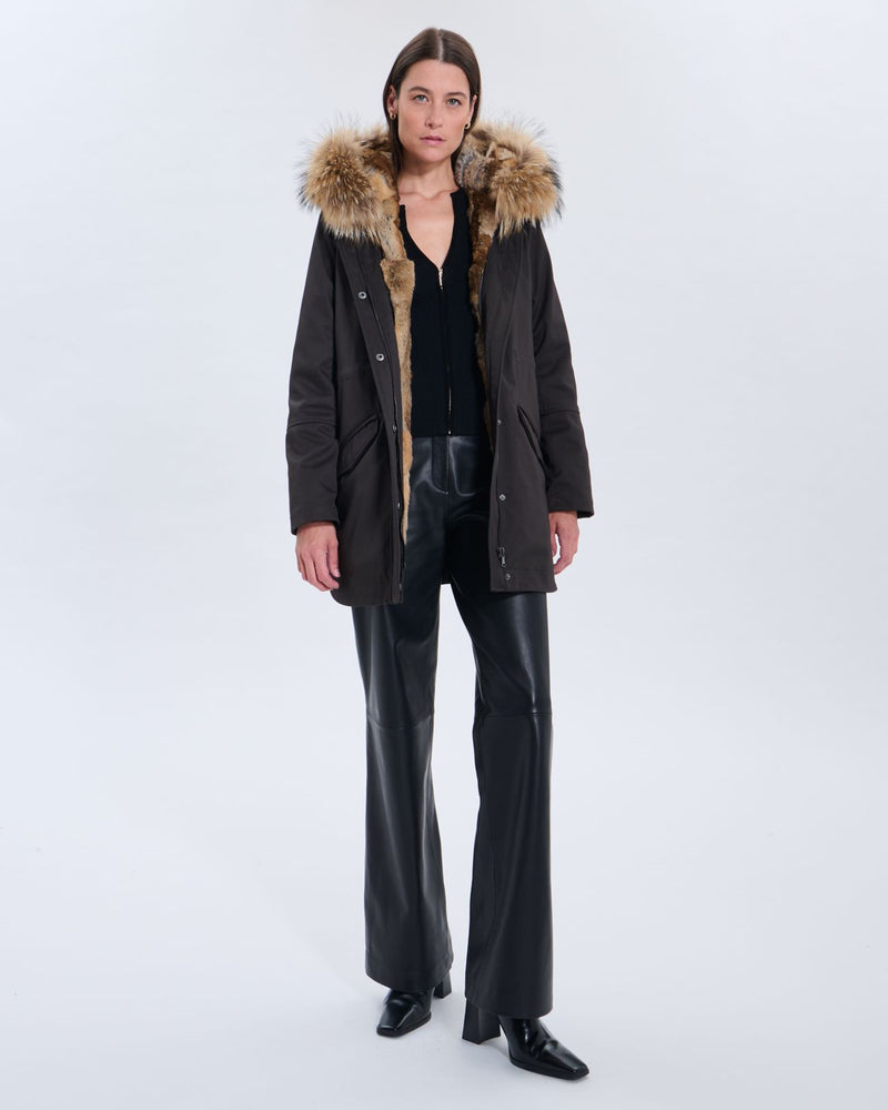 Parka Piria chocolat_1