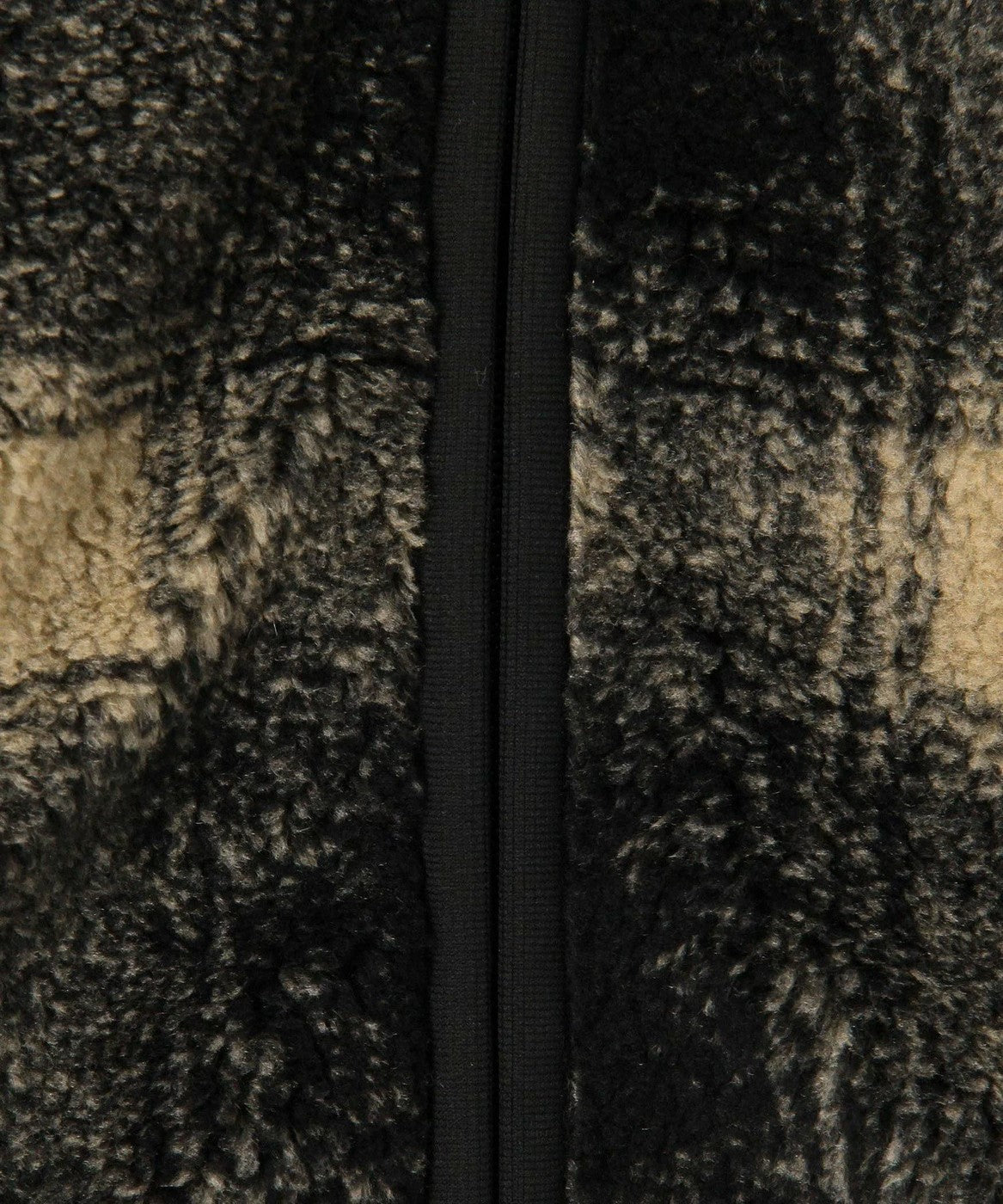 Veste Polaire Doublée Sherpa À Capuche - Toast/Black Plaid - Femme