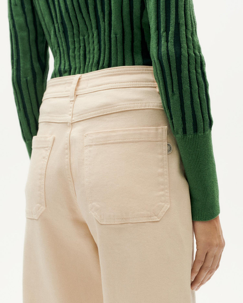 Theresa sostenible-2 crudo pants