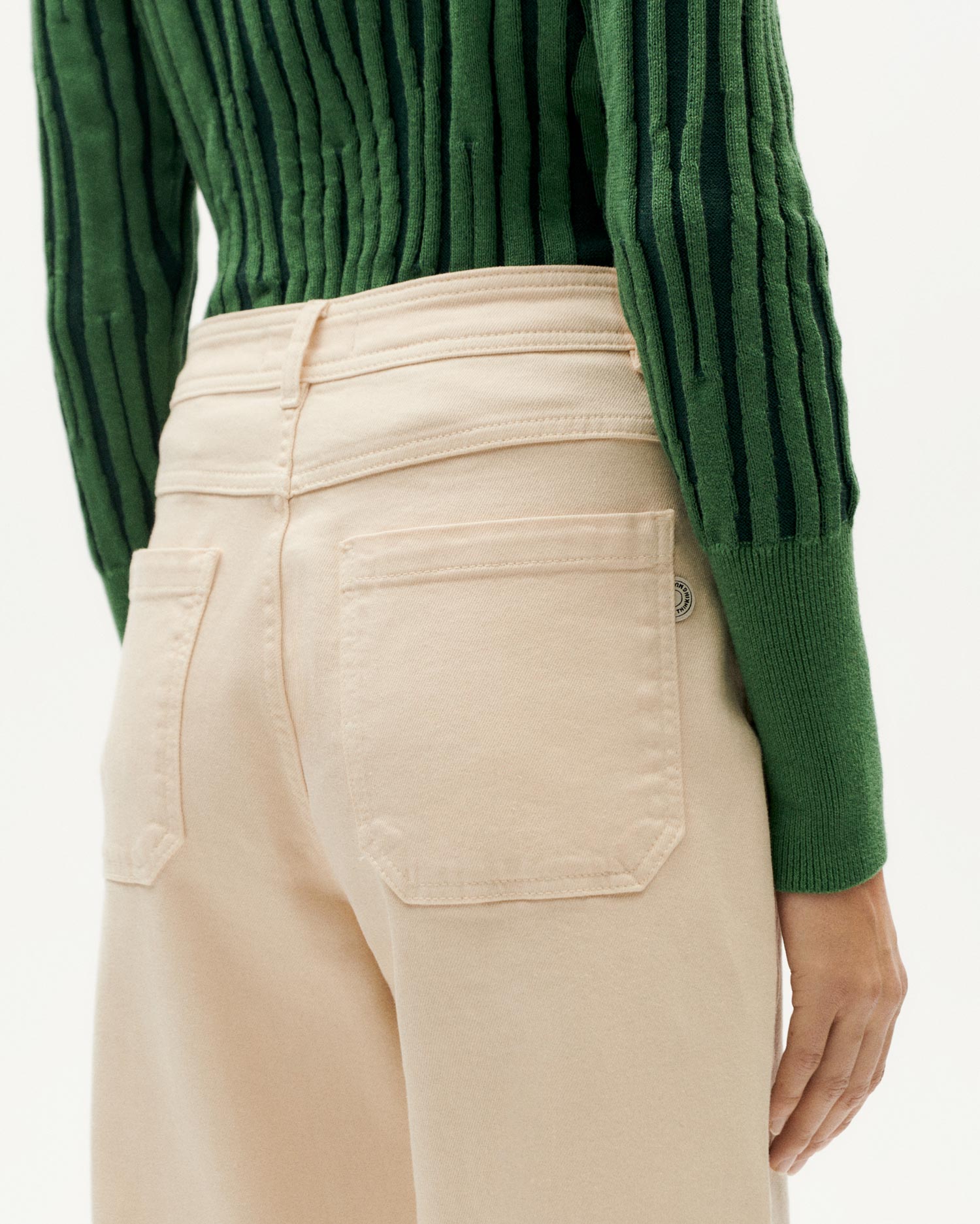 Theresa sostenible-2 crudo pants