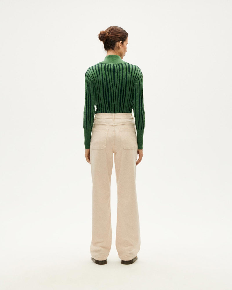 Pantalón crudo Theresa sostenible-3