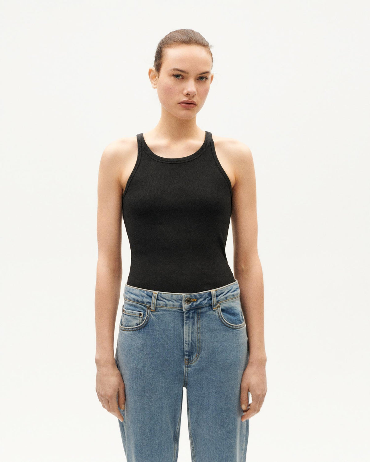 Raka jeans Nele - Ljusblå