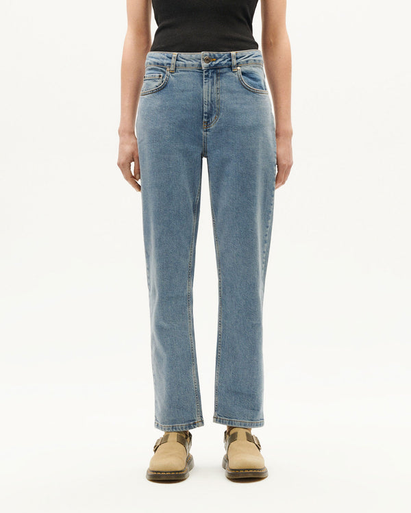 Raka jeans Nele - Ljusblå