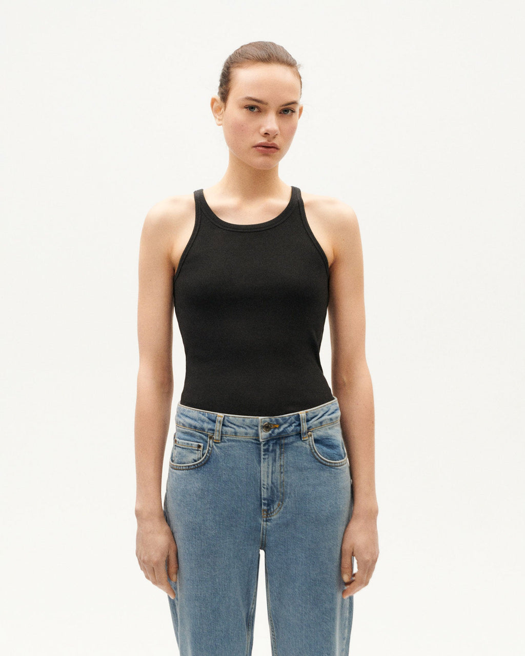 Raka jeans Nele - Ljusblå