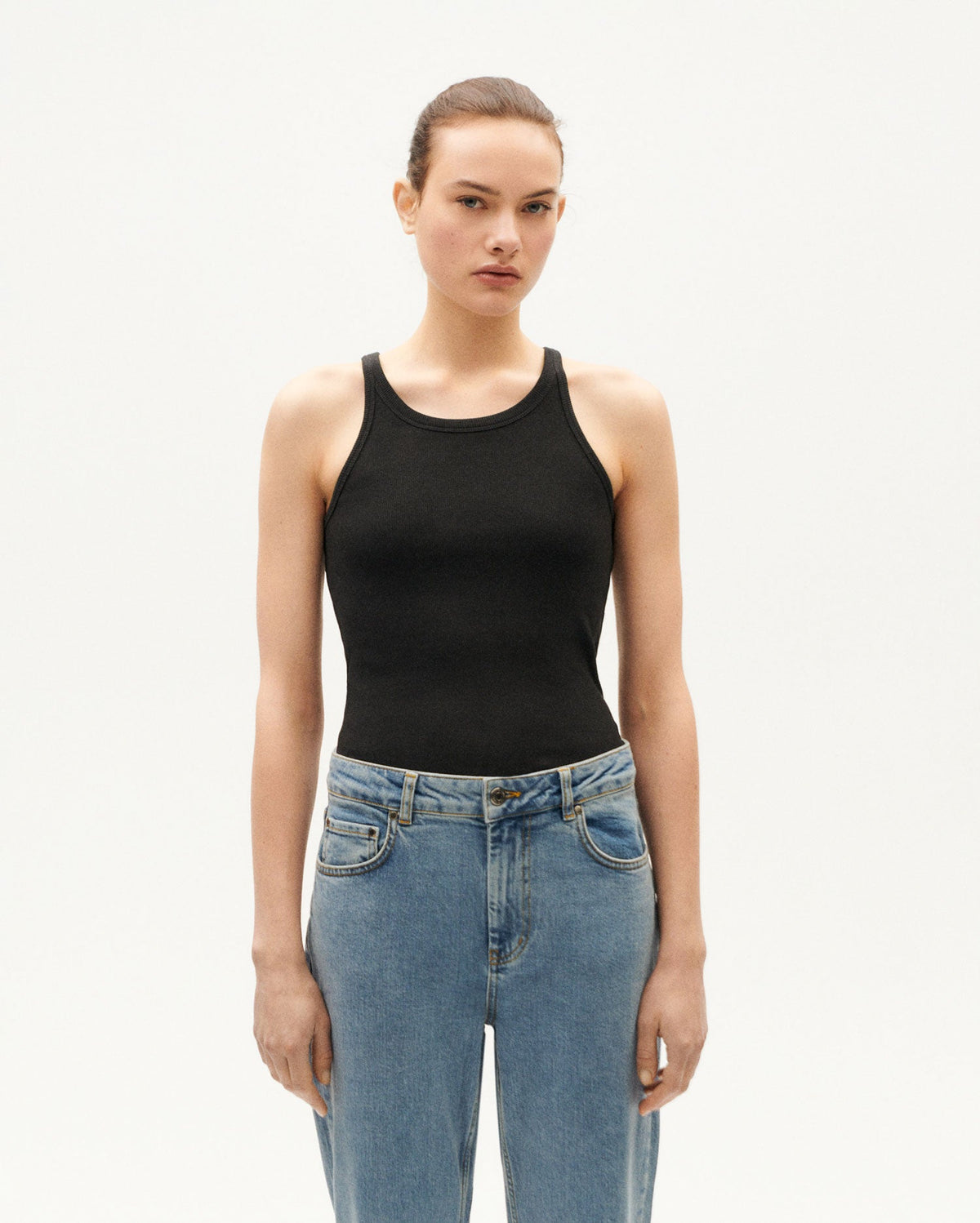 Raka jeans Nele - Ljusblå
