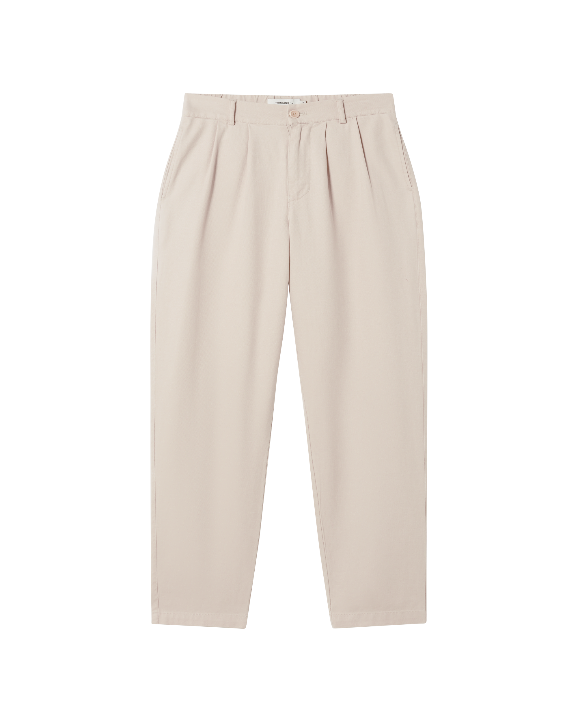 Pantalón crudo hemp Rina sostenible  - silueta 3
