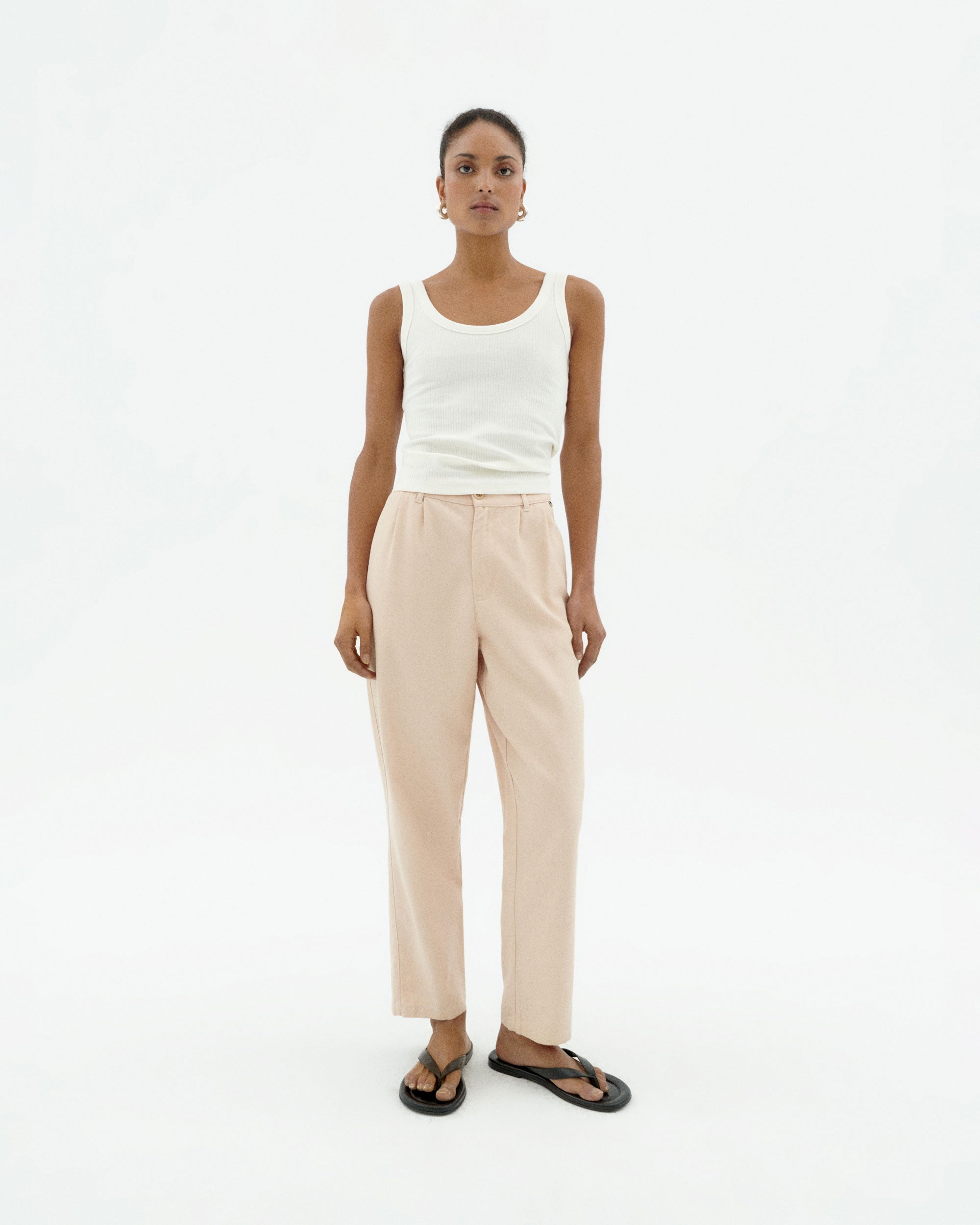 Pantalón crudo hemp Rina sostenible-2