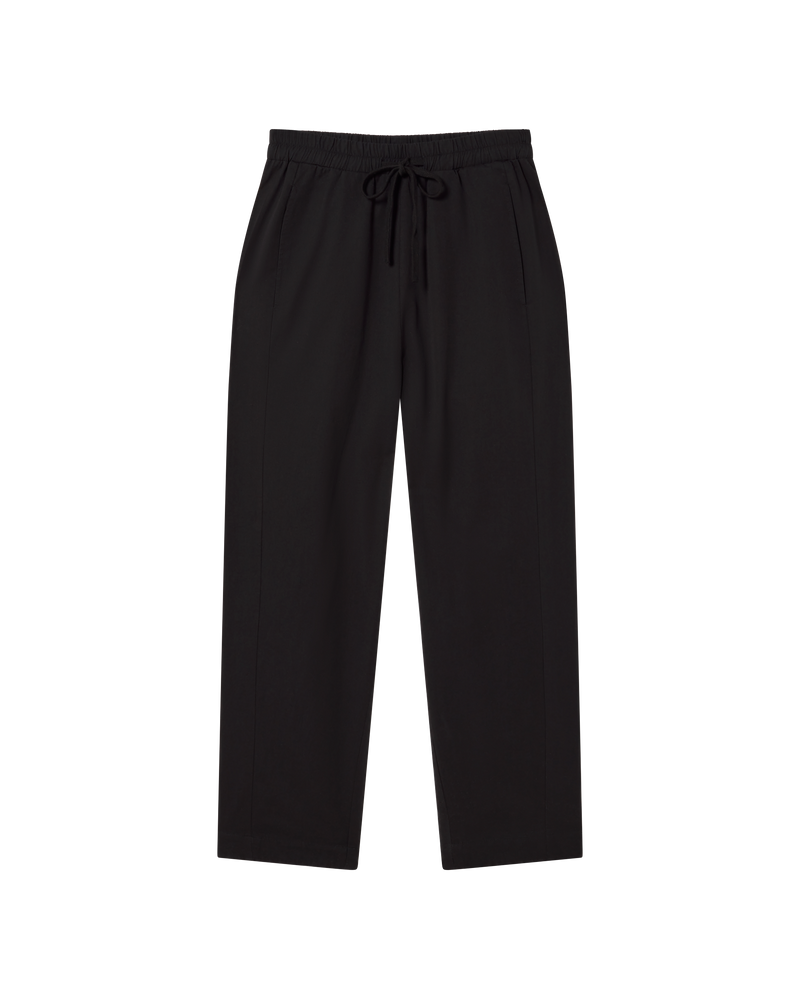 Pantalón negro Esther sostenible  - silueta 3