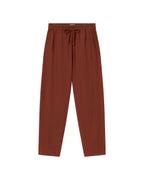 Esther sustainable brown trousers - fit 1
