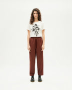 Esther sustainable brown trousers - 2