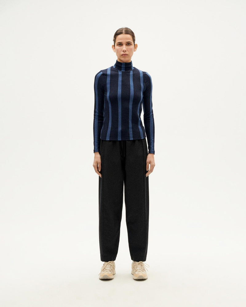 Pantalón negro Esther sostenible-2