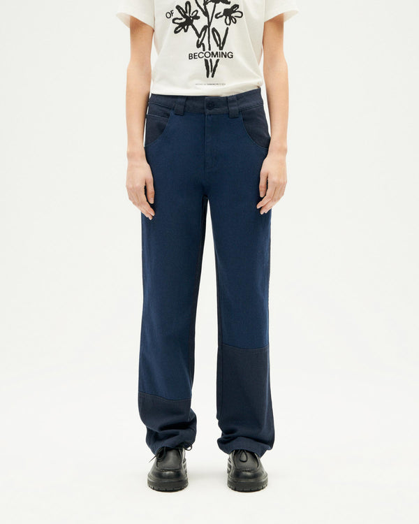 Blue pants Sostenible pearl-1