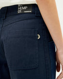 Pantalón azul Perle sostenible-4